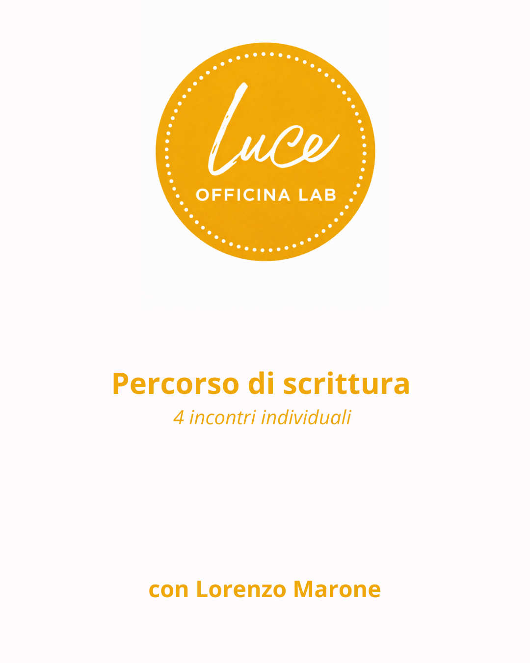 Percorso di scrittura